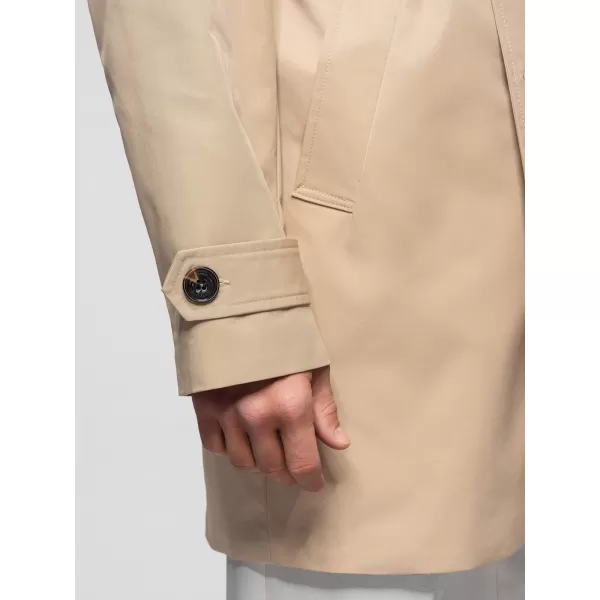  Pánský kabát OMBRE OM-COLC-0146 BEIGE 