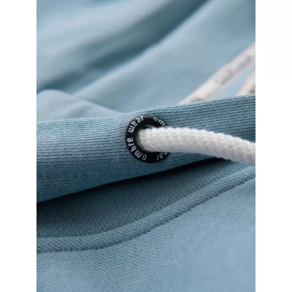  Pánská mikina OMBRE OM-SSBZ-0272 BLUE 
