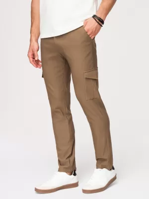 Pánské kalhoty OMBRE P1515 OLIVE