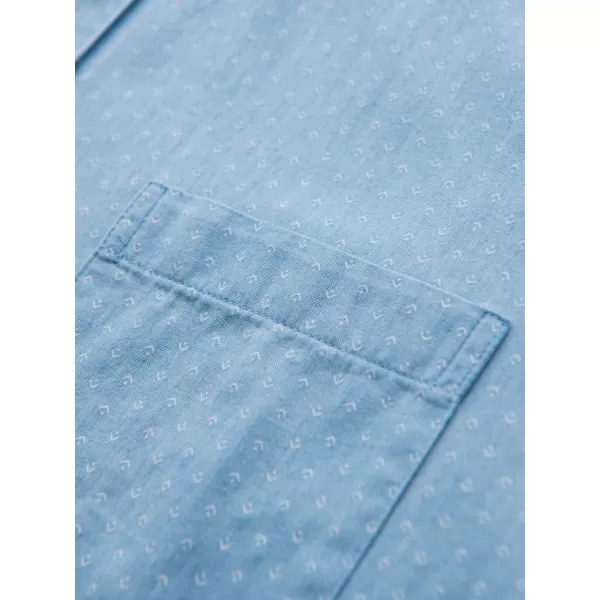  Pánská košile OMBRE K702 LIGHT BLUE 
