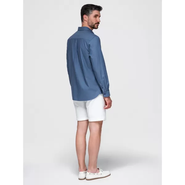  Pánská košile OMBRE K695 DENIM 