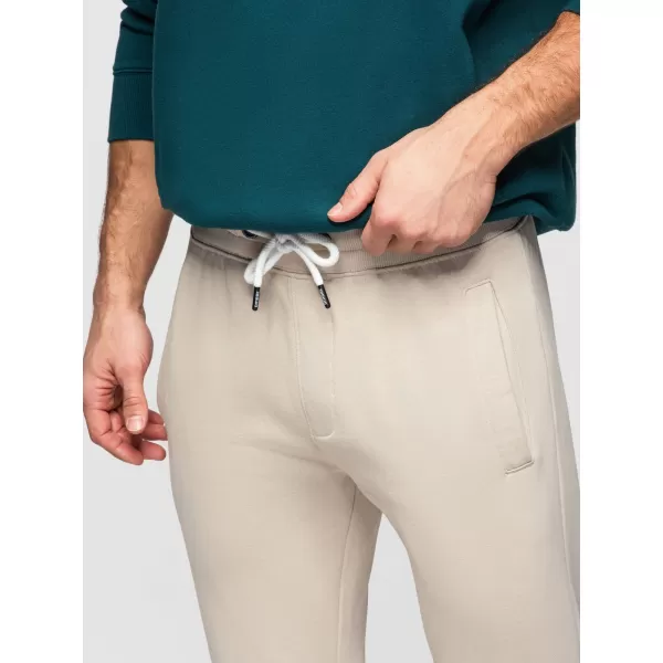  Pánské tepláky OMBRE OM-PABS-0304 LIGHT BEIGE 
