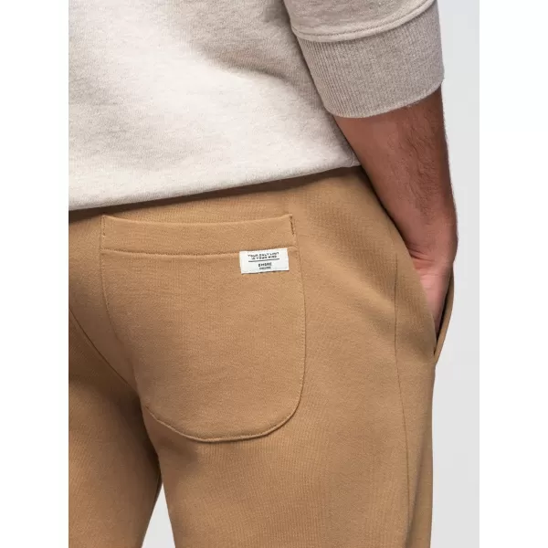  Pánské tepláky OMBRE OM-PABS-0304 BROWN 