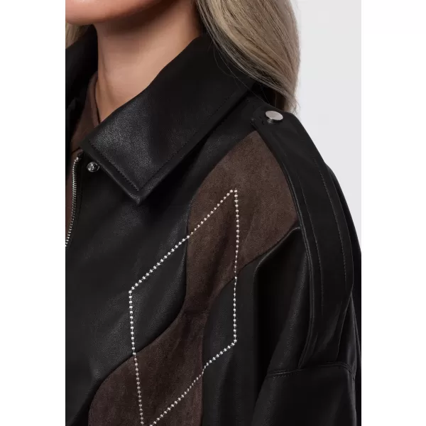  Dámská bunda OMBRE OW-JT-E0004 BROWN 