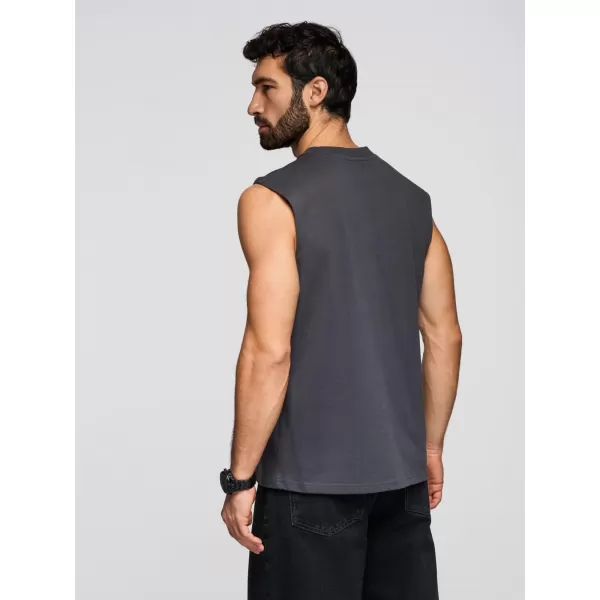  Pánské triko OMBRE OM-TSTT-0243 GRAPHITE 