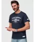 Pánské triko OMBRE OM-TSPT-0269 NAVY BLUE