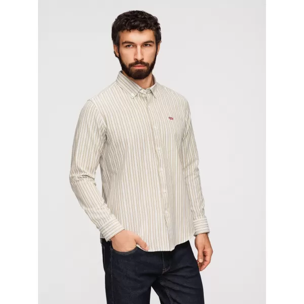  Pánská košile OMBRE K703 BEIGE 