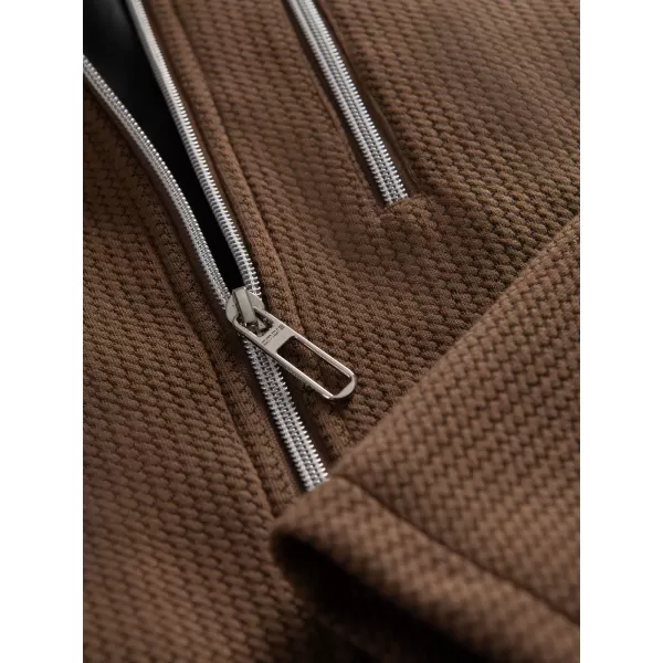  Pánská bunda OMBRE C587 BROWN 