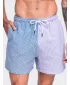 Pánské kraťasy OMBRE OM-SRSS-0215 BLUE AND PURPLE