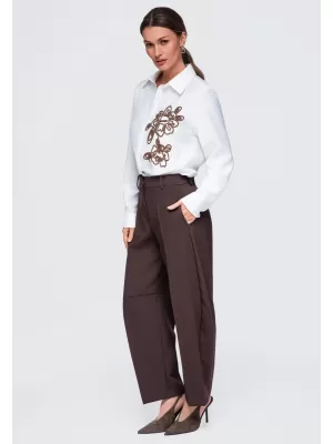 Dámská košile OMBRE OW-SH-E0073 WHITE