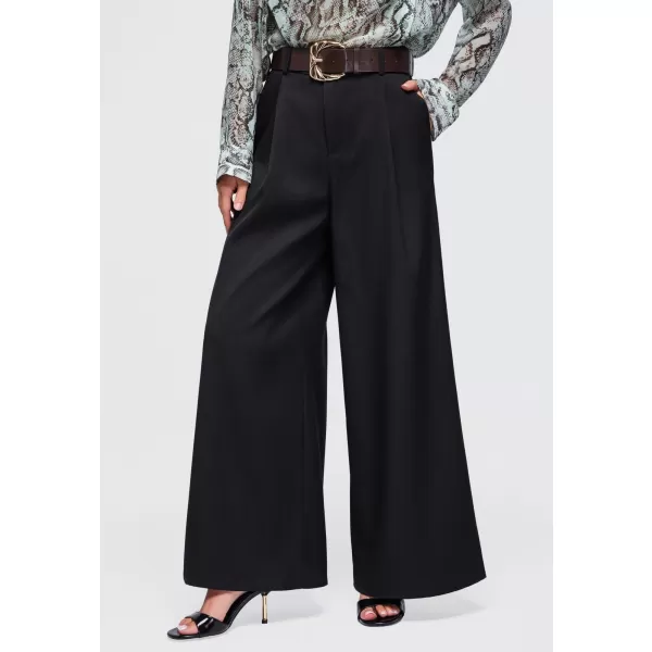  Dámské kalhoty OMBRE OW-PA-E0019 BLACK 