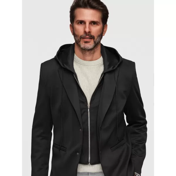  Pánské sako OMBRE M168 BLACK 