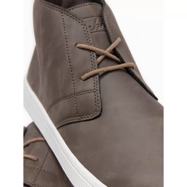  Pánské kotníkové boty OMBRE OM-FOCS-0162 DARK BROWN 