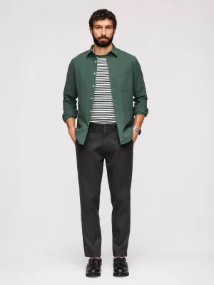 Pánské kalhoty OMBRE OM-PACP-0294 BLACK