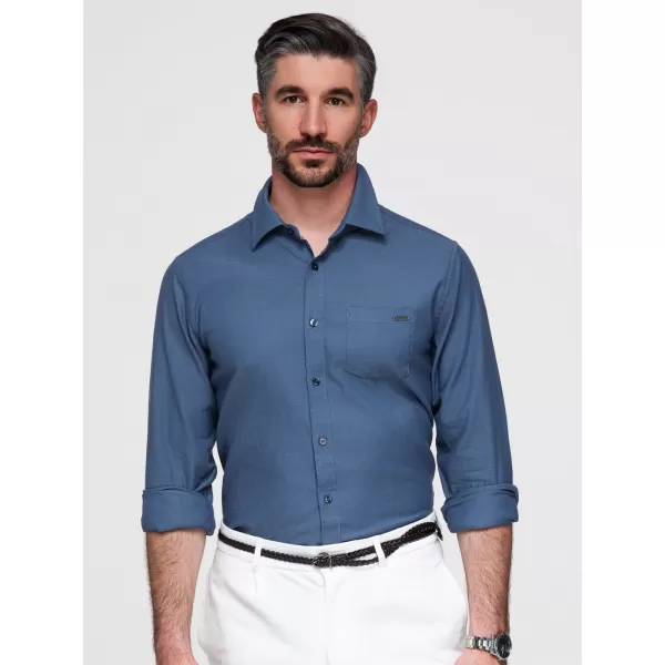  Pánská košile OMBRE K695 DENIM 