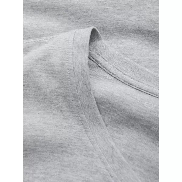  Pánské tričko OMBRE L171 GREY MELANGE 