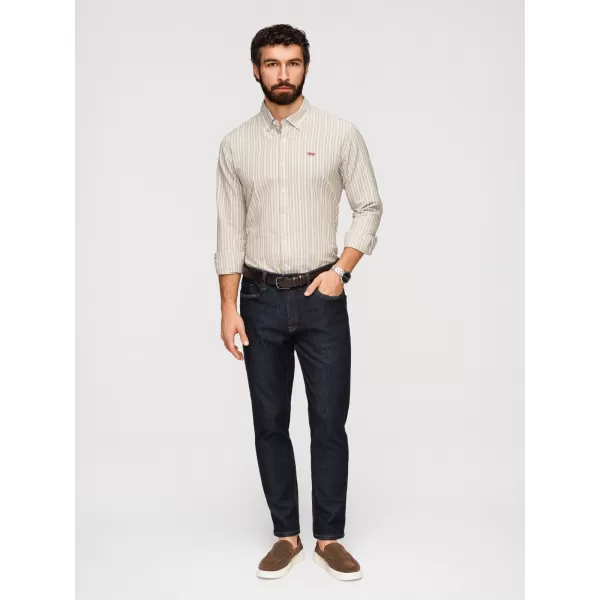  Pánská košile OMBRE K703 BEIGE 