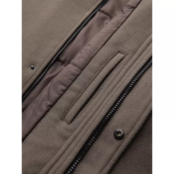  Pánská parka OMBRE OM-COWC-0161 ASH GREY 