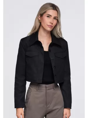 Dámské sako OMBRE OW-BL-E0007 BLACK
