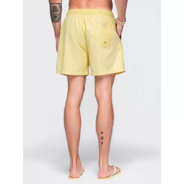  Pánské kraťasy OMBRE OM-SRSS-0216 YELLOW 