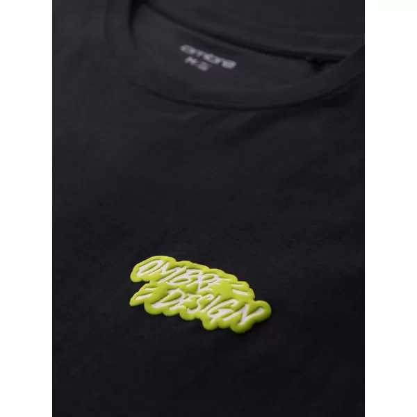  Pánské triko OMBRE OM-TSPT-0288 BLACK 