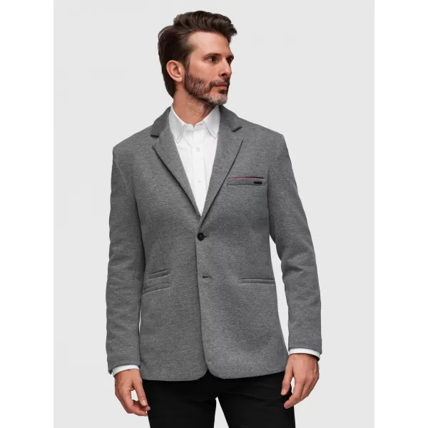  Pánské sako OMBRE M170 LIGHT GREY 