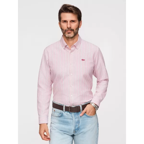  Pánská košile OMBRE K703 PINK 