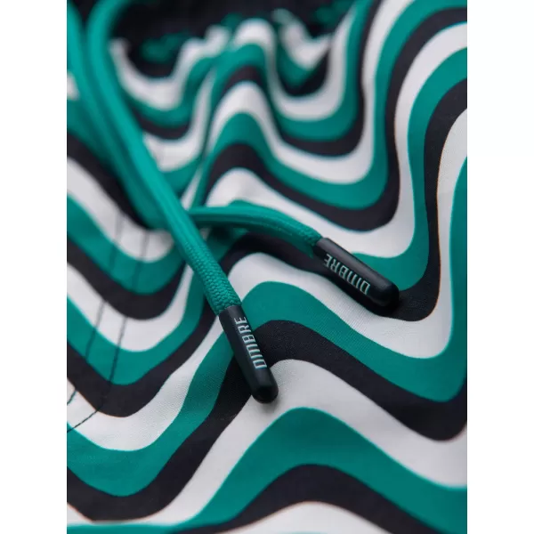  Pánské kraťasy OMBRE OM-SRSS-0221 GREEN AND BLACK 