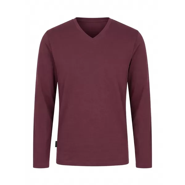  Pánské tričko OMBRE L171 BURGUNDY 