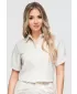 Dámská halenka OMBRE OW-SH-E0060 ECRU