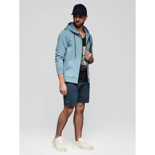  Pánský set kraťas OMBRE Z126 NAVY BLUE/TURQUOISE 