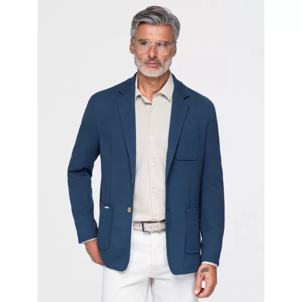 Pánská bunda OMBRE M165 BLUE 