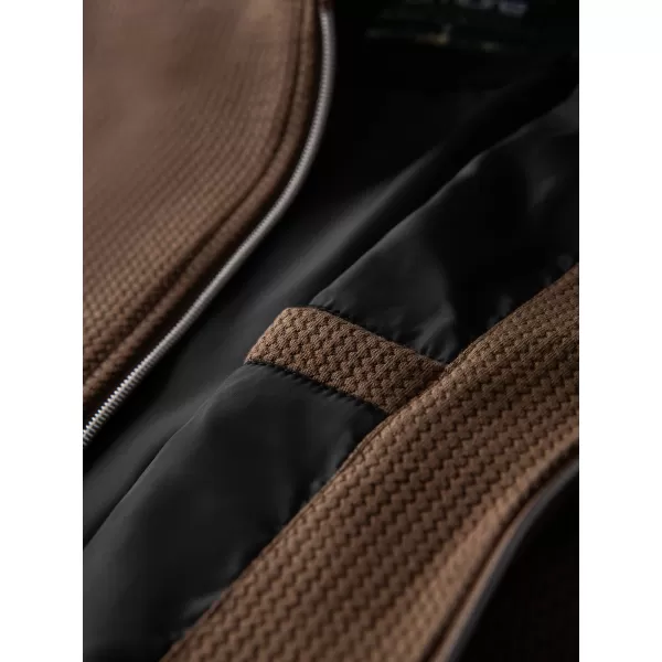  Pánská bunda OMBRE C587 BROWN 