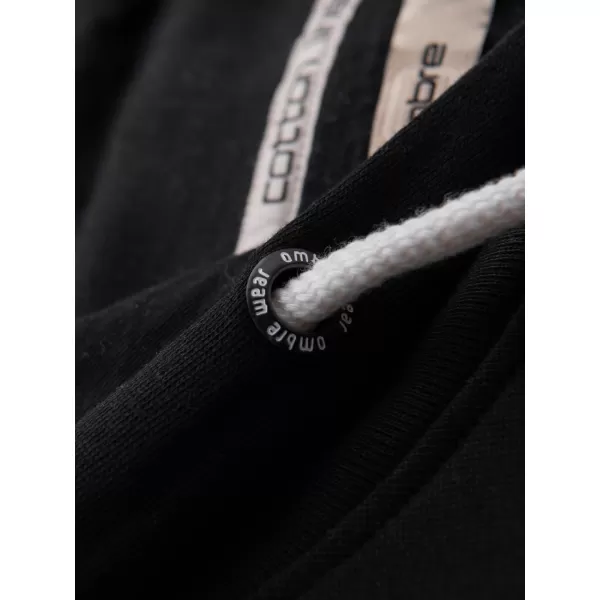  Pánská mikina OMBRE OM-SSBN-0270 BLACK 