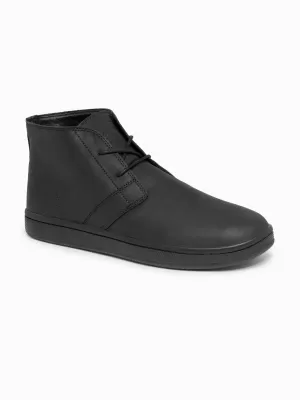 Pánské kotníkové boty OMBRE OM-FOCS-0162 BLACK