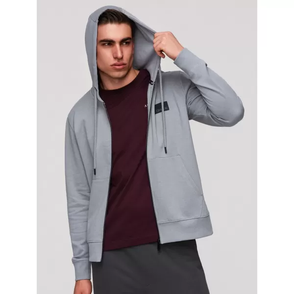  Pánská mikina OMBRE OM-SSZP-0256 GREY 
