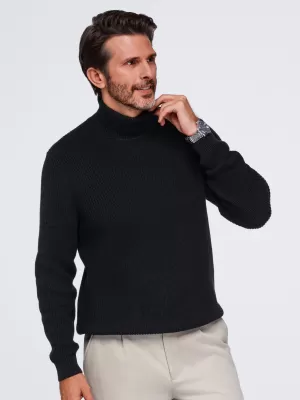 Pánský rolák OMBRE OM-SWTN-0189 BLACK