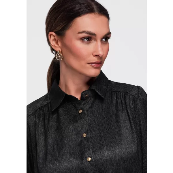 Dámská košile OMBRE OW-SH-E0071 BLACK 