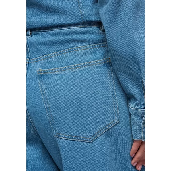  Dámské kalhoty OMBRE OW-PA-E0017 BLUE 