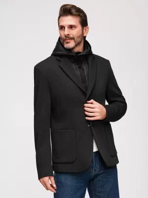Pánská bunda OMBRE M167 BLACK