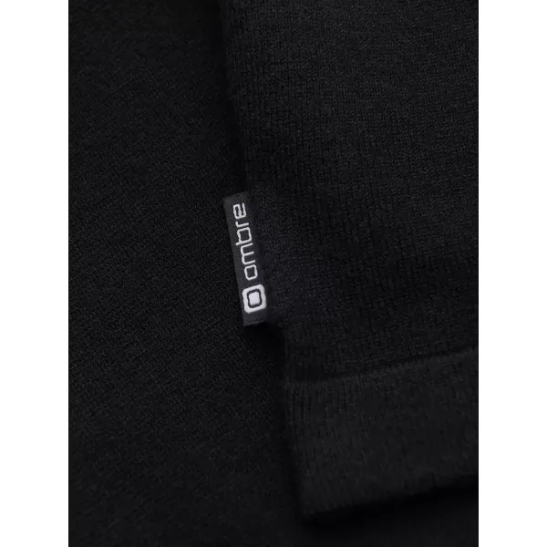  Pánská triko s límečkem OMBRE OM-POLS-0138 BLACK 