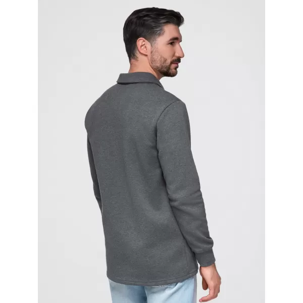  Pánský rolák OMBRE B1719 GRAPHITE 