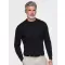 Pánský svetr OMBRE OM-SWSW-0191 BLACK
