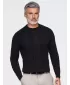 Pánský svetr OMBRE OM-SWSW-0191 BLACK