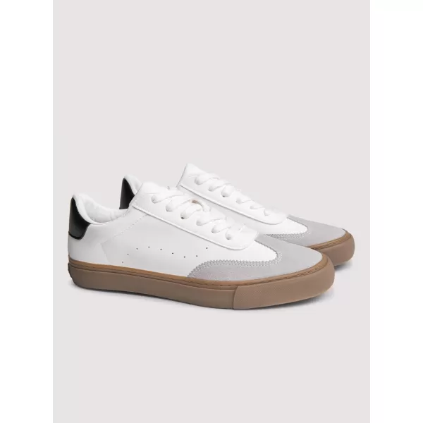  Pánské tenisky OMBRE OM-FOTL-0190 WHITE 