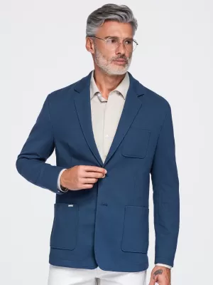 Pánská bunda OMBRE M165 BLUE