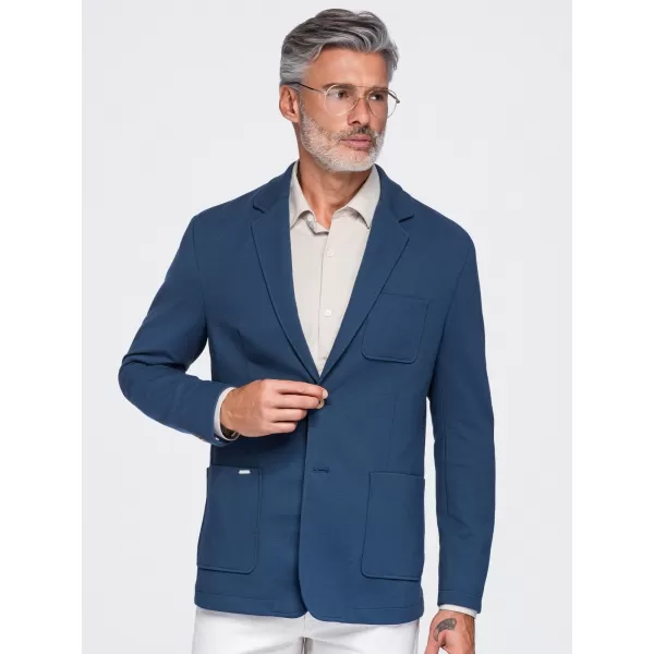  Pánská bunda OMBRE M165 BLUE 