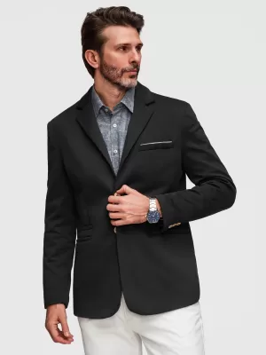 Pánské sako OMBRE M170 BLACK