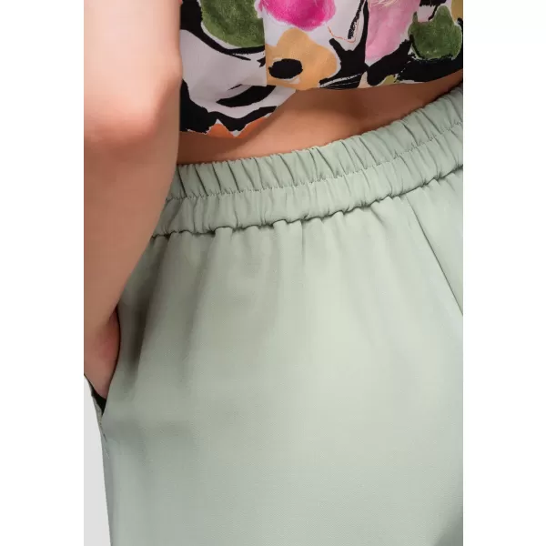  Dámské kraťasy OMBRE OW-ST-E0009 LIGHT GREEN 