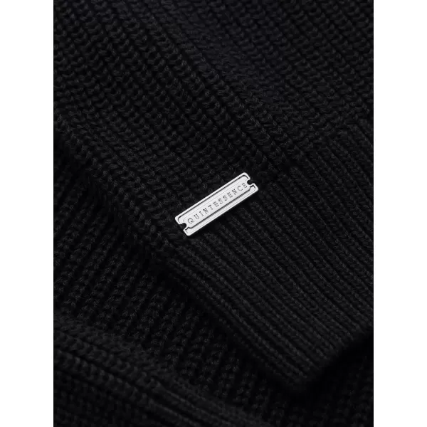  Pánský rolák OMBRE OM-SWTN-0189 BLACK 